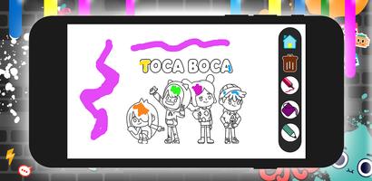 Happy Toca World Coloriage Life Boca Book 2021 截圖 1