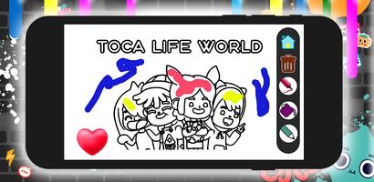 Happy Toca World Coloriage Life Boca Book 2021 截圖 2