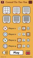Casual Tic Tac Toe poster