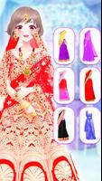 Anime Princess dress up game Cartaz