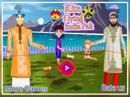 Kite Flying Games for Girls plakat