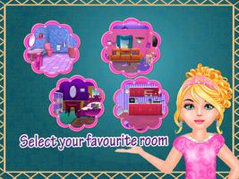 Princess House Cleaning Games capture d'écran 1