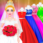 Wedding Dress Up Game for Girl آئیکن