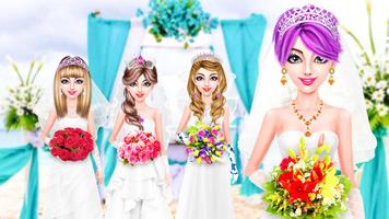Poster Wedding Dress Up Game for Girl