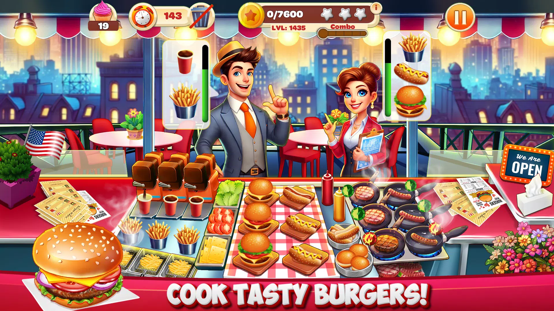 烹饪大师 – 餐厅游戏中的厨师