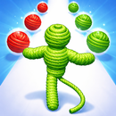 Rope Man Run - Yarn Hero Game APK