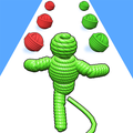 Rope Man Run - Yarn Hero Game
