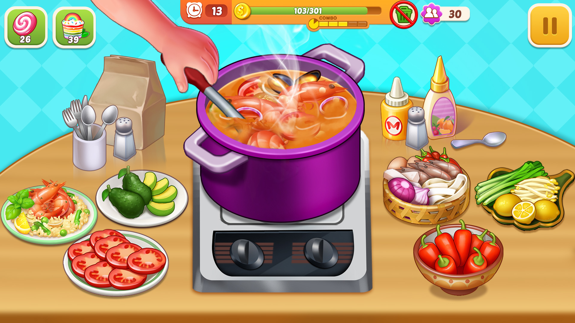 Download Crazy Cooking Chef 12.3.6000 for Android