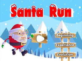 Santa Claus Rush 3D: spécial de Noël Affiche