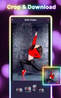 Glowing video, video maker capture d'écran 1