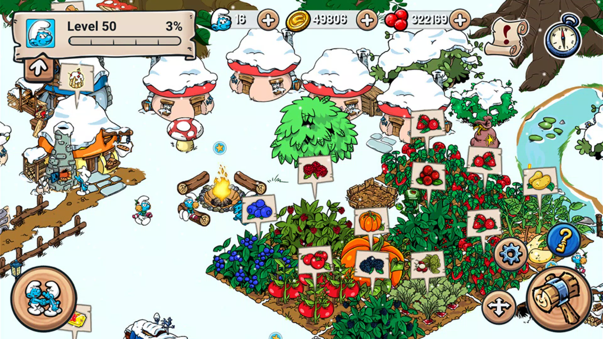 Android向けのsmurfs Village Apkをダウンロードしましょう