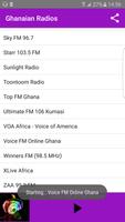 Ghanaian Radios capture d'écran 1