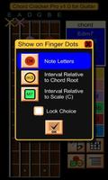 Guitar Chord Cracker Pro تصوير الشاشة 2
