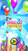 Balloon Popping Affiche