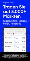 Aktien app - Capital.com Plakat