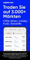 Aktien app - Capital.com Plakat