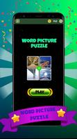 Word Picture Puzzle Poster