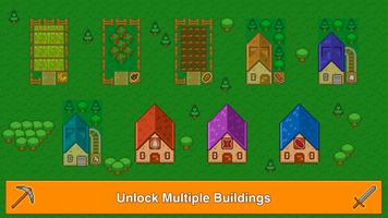 Pixel Farm Tycoon: Village! Affiche