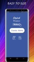 Stylish name maker- Name art capture d'écran 1