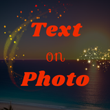 Text on Photo - Add Text Art أيقونة