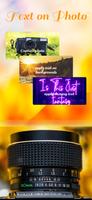 Text on Photo - Add Text Art الملصق