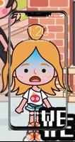 Wallpaper Miga Cartoon Town โปสเตอร์