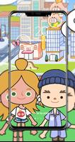 Wallpaper Miga Cartoon Town ภาพหน้าจอ 2