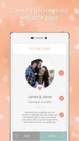 2 Schermata App per foto di nozze - Wedbox