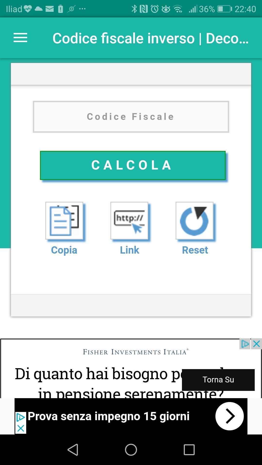 Codice fiscale inverso for Android - APK Download