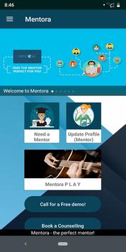 Mentora - the perfect mentor! screenshot 1