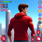 Spider Fighter man hero-icoon