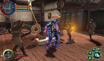 Captain Rope Hero: Vegas Town screenshot 1