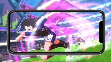 Captain Anime Tsubasa New dream team wallpaper Ekran Görüntüsü 3