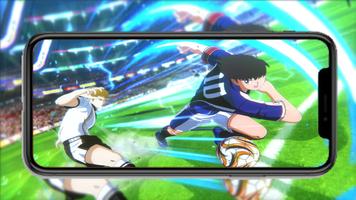 Captain Anime Tsubasa New dream team wallpaper screenshot 1