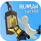 Human fall flats Walkthrough Simulator 2019 أيقونة