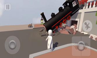برنامه‌نما Human fall flats Walkthrough Simulator 2019 عکس از صفحه