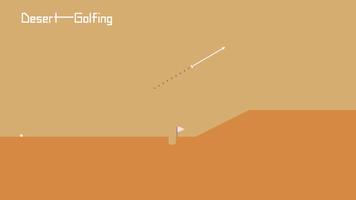 Desert Golfing Poster