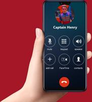 Falscher Anruf Captain Henry Prank Danger Pro Screenshot 3