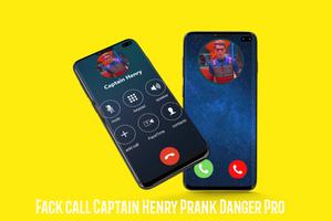 دعوة وهمية الكابتن هنري Prank Danger Pro الملصق