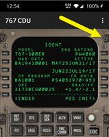 Captain Sim 767 Wireless CDU تصوير الشاشة 3
