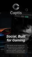Captis, Social for Gamers الملصق