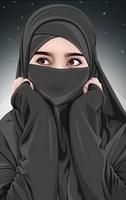 Wallpaper Niqab Kartun 2020 plakat