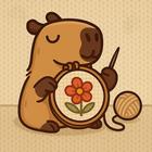 Capybara Threads: Sort & Chill أيقونة