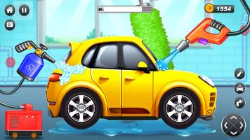 बच्चों के लिए कार धोने का खेल स्क्रीनशॉट 1