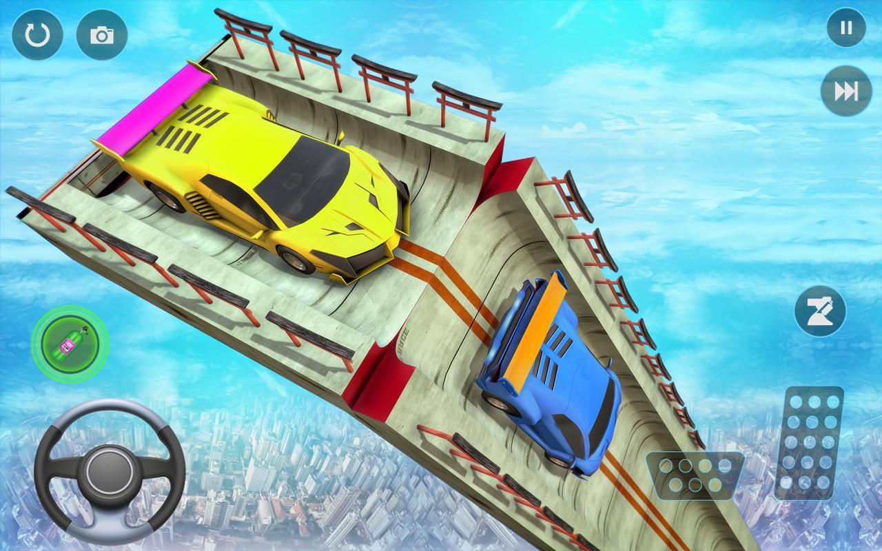 crazy ramp car