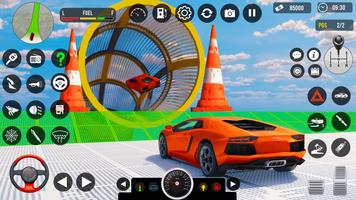 Mega Rampa Car Stunt Master تصوير الشاشة 1