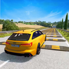 Beam drive car crash test أيقونة