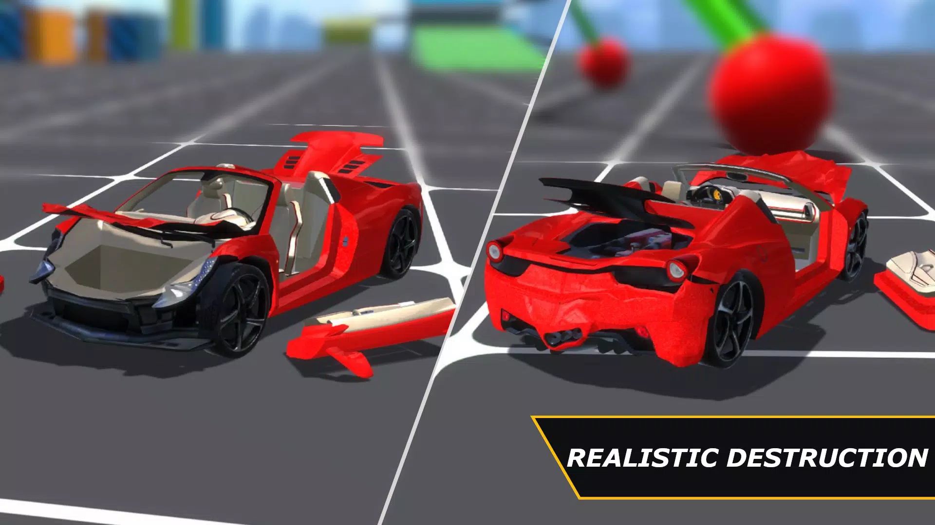 I made Car Crash Simulator for android. Update 3 added City Map. Download  link in comments. : r/Unity3D