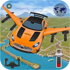 Flying Car Shooting 3D Games APK download