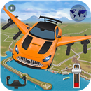 Flying Car Shooting 3D Games APK